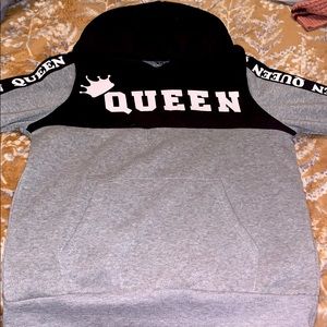 It’s a queen hoodie